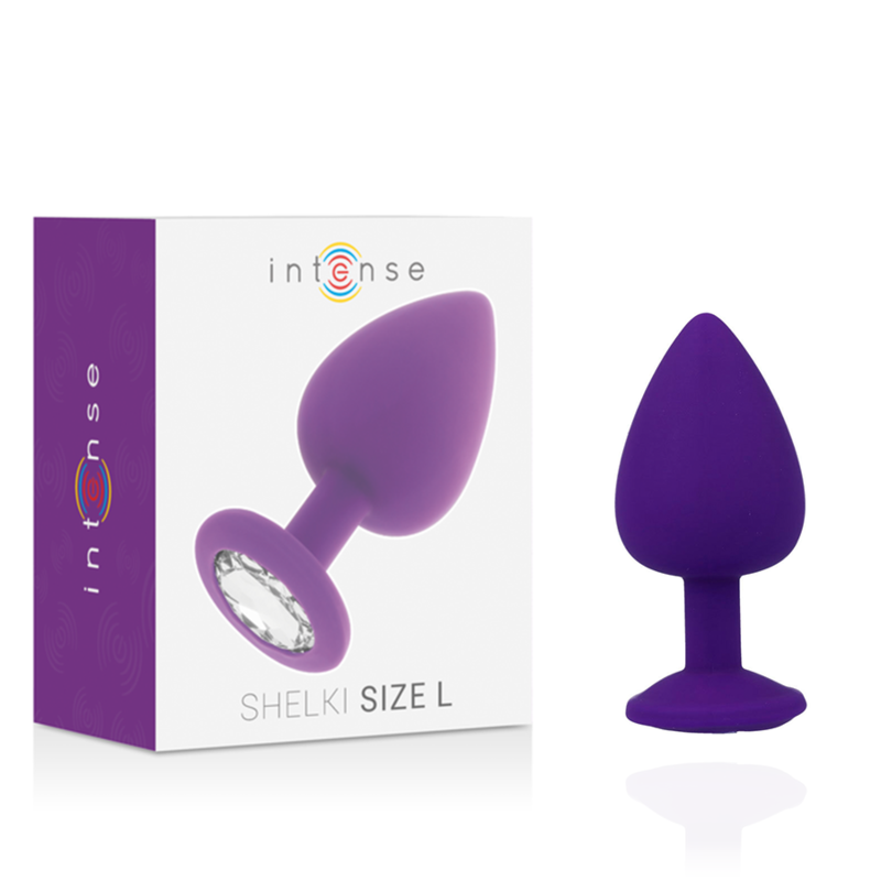 Intense Anal Toys-Shelki L Plug anale Lilla-Silicone, impermeabile 5 Intense Anal Toys-Shelki L Plug anale Lilla-Silicone, impermeabile · Accessori BDSM (imaginea 5)