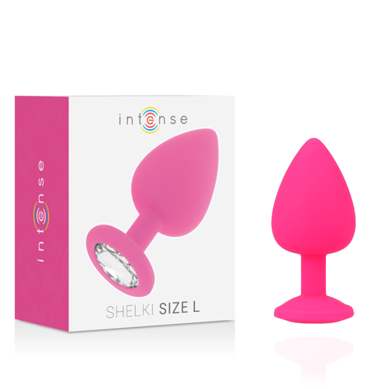 Intense Anal Toys-Shelki L Plug anale Fucsia-Silicone 3 Intense Anal Toys-Shelki L Plug anale Fucsia-Silicone · Accessori BDSM (immagine 3)