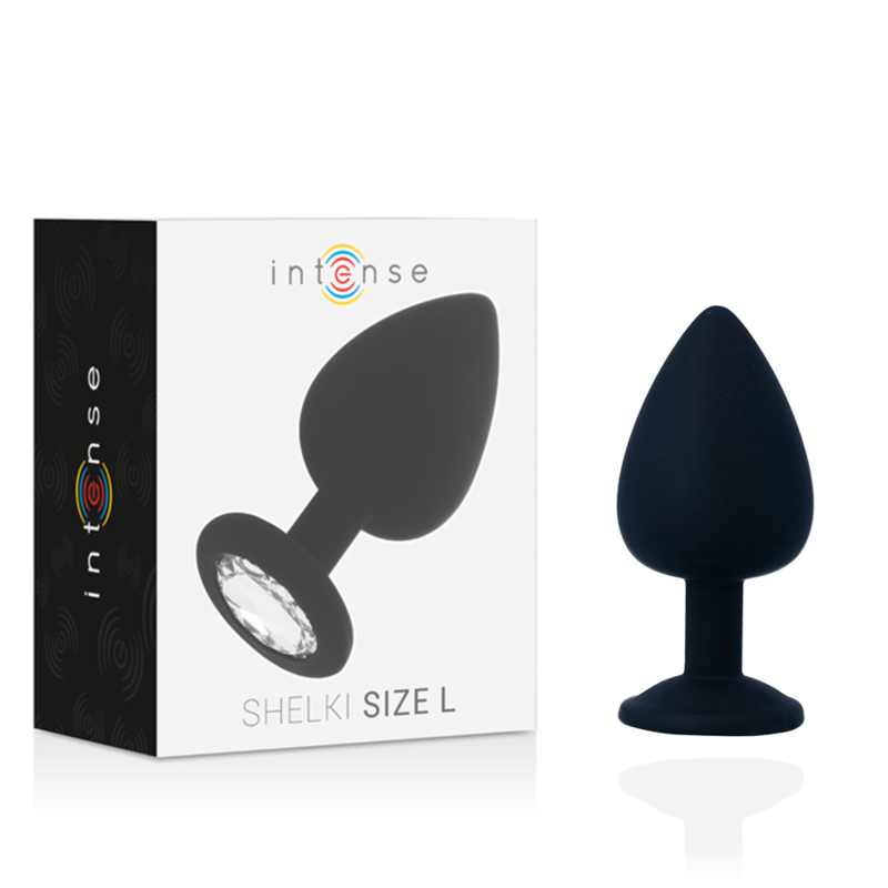 Intense Anal Toys-Shelki L Plug anale Nero-Silicone, impermeabile 4 Intense Anal Toys-Shelki L Plug anale Nero-Silicone, impermeabile · Accessori BDSM (imaginea 4)