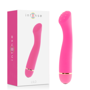 Intense-Lilo Vibratore Silicone G-spot, impermeabile
