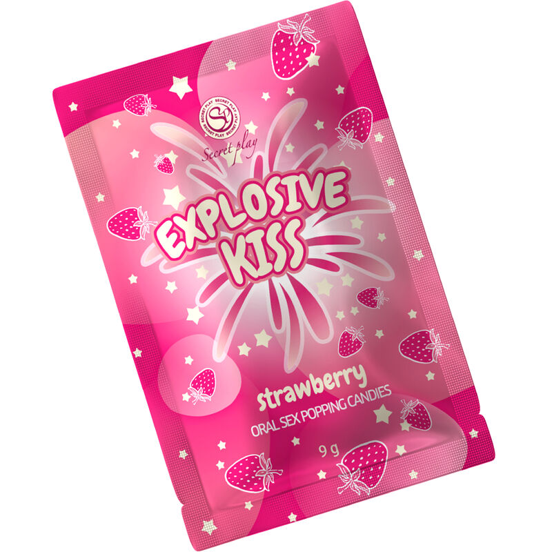 Secretplay Cosmetic-Caramelle esplosive con fragole