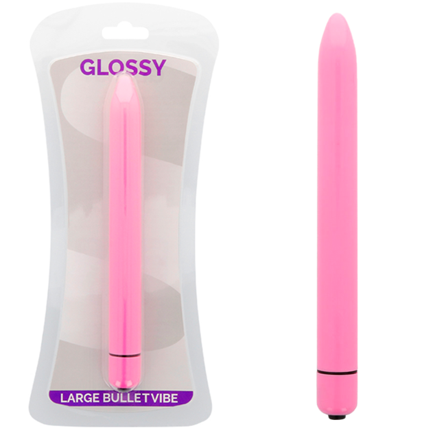 Glossy-Slim Vibrator Deep Rose-ABS, 3 velocità, impermeabile 1 Glossy-Slim Vibrator Deep Rose-ABS, 3 velocità, impermeabile · Vibratori