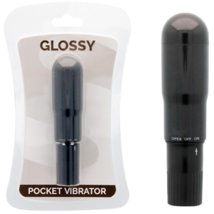 Glossy-Vibratore tascabile in ABS, impermeabile