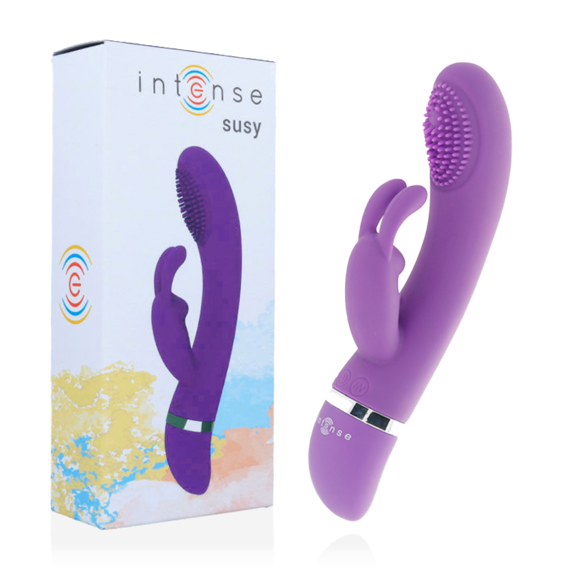 Intense High Tech-Susy Rabbit Vibratore in Silicone Lilla 6 Intense High Tech-Susy Rabbit Vibratore in Silicone Lilla · Vibratori (imaginea 6)