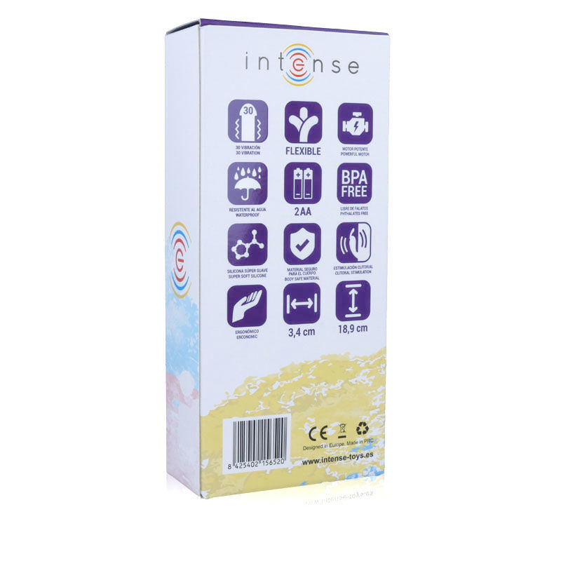 Intense High Tech-Hilary Vibrator Lilla Silicone Lusso-12 velocità · Vibratori (imaginea 5)