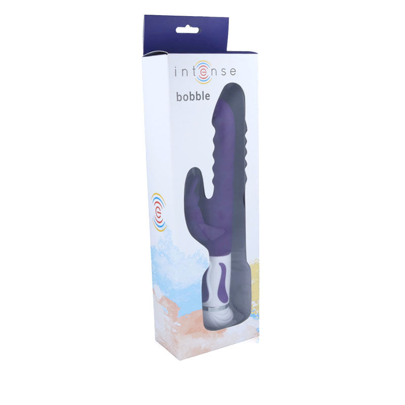 Intense High Tech-Bobble Vibrator Rotator Lilla Silicone-12 velocità · Vibratori (imaginea 6)