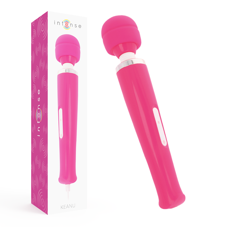 Intense High Tech-Keanu Wand Massaggiatore Forte-Silicone 1 Intense High Tech-Keanu Wand Massaggiatore Forte-Silicone · Vibratori
