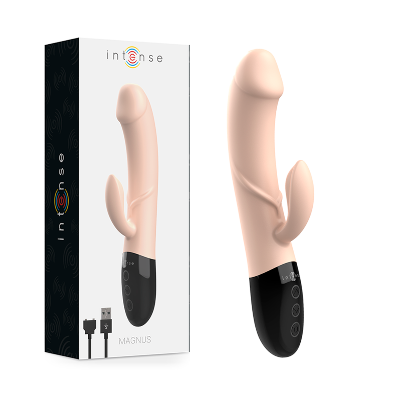 Intense-Doppio vibratore Magnus ricaricabile in silicone 1 Intense-Doppio vibratore Magnus ricaricabile in silicone · Vibratori