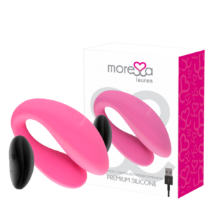 Moressa-Lauren Stimolatore con Telecomando per Coppia-Silicone