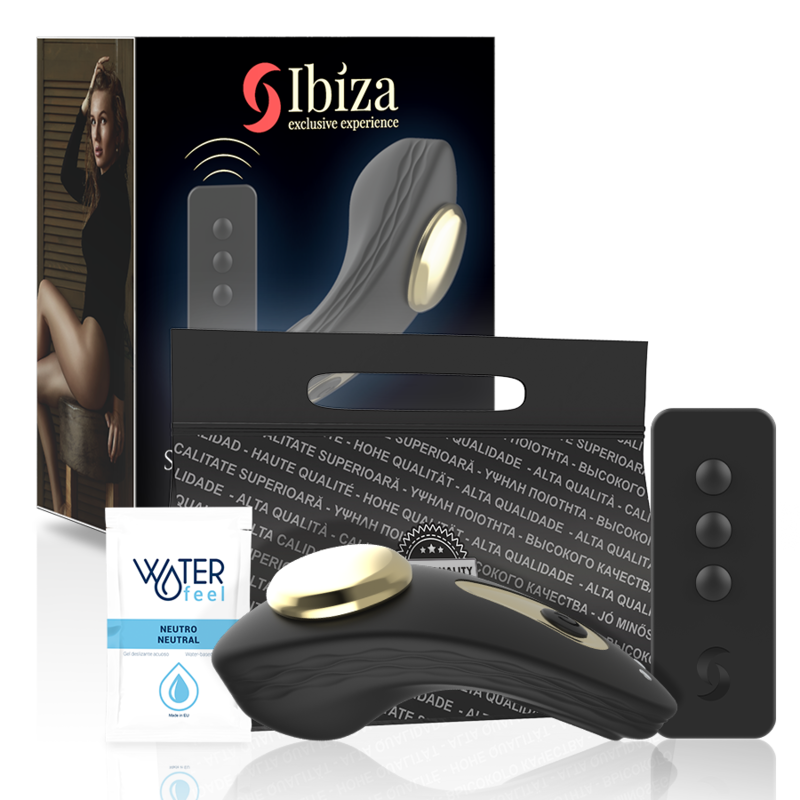 Ibiza Technology Silicone Vibrator Slip con telecomando-10