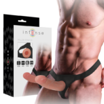Intense For Him-Cintura Tubolare con Dildo 16 X 3 cm · Anelli & Guaine per pene