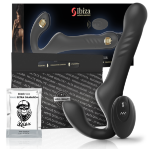 Ibiza Technology-Vibratore senza spalline con telecomando