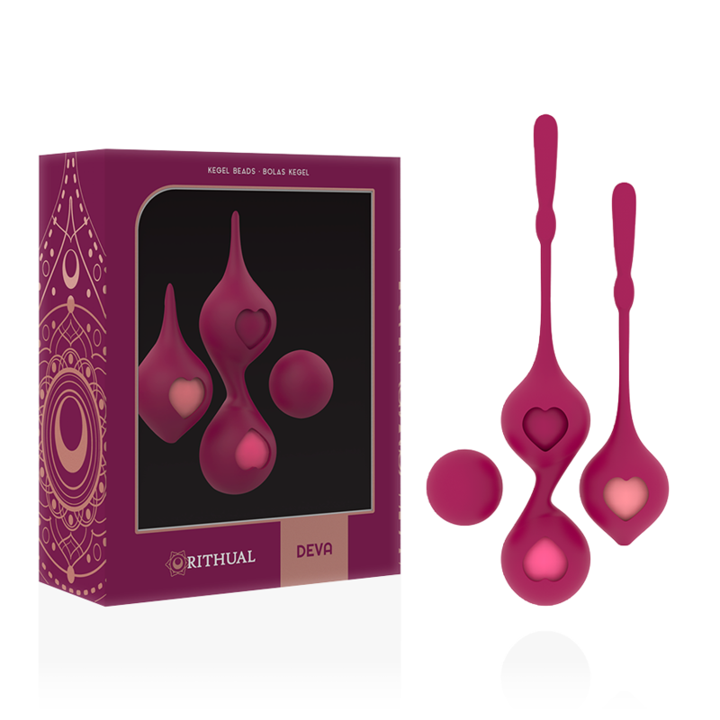 Rithual-Set Palline vaginali Deva per Allenamento Pelvico · Giocattoli anali (immagine 2)