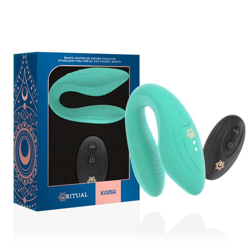 Rithual-Vibratore per Coppia Kama con Telecomando · Giocattoli per coppie (immagine 2)