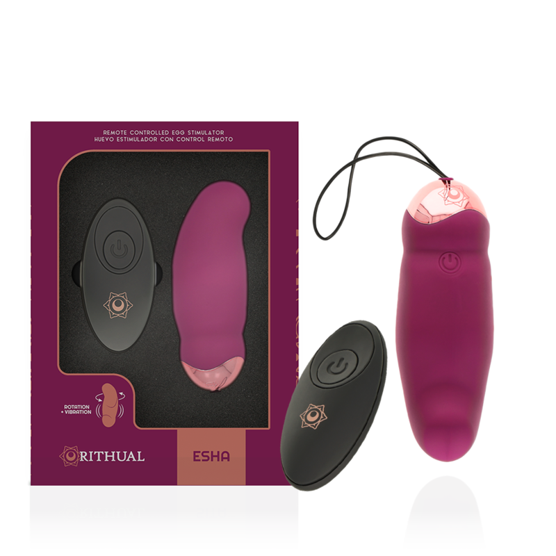 Rithual-Esha Egg Sistema con Telecomando Rotazione + · Vibratori (imaginea 7)