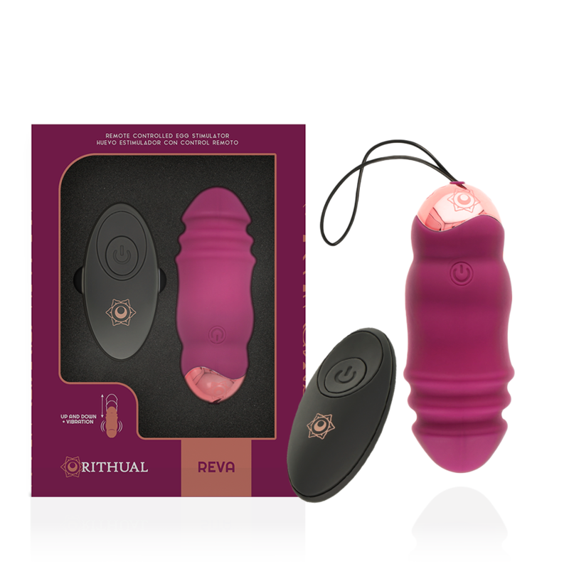 Rithual-Reva Egg Up&down System con telecomando + · Vibratori (imaginea 6)