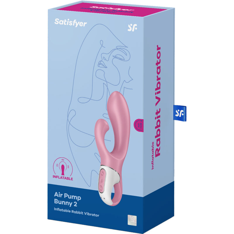 Satisfyer Vibrator-Satisfyer Air Pump Bunny 2 Rosa-Silicone, 12 5 Satisfyer Vibrator-Satisfyer Air Pump Bunny 2 Rosa-Silicone, 12 · Vibratori (imaginea 5)