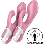 Satisfyer Vibrator-Satisfyer Air Pump Bunny 2 Rosa-Silicone, 12 361 img 144704 72fa8521ec04cbc8620fe6854a60d30e 1