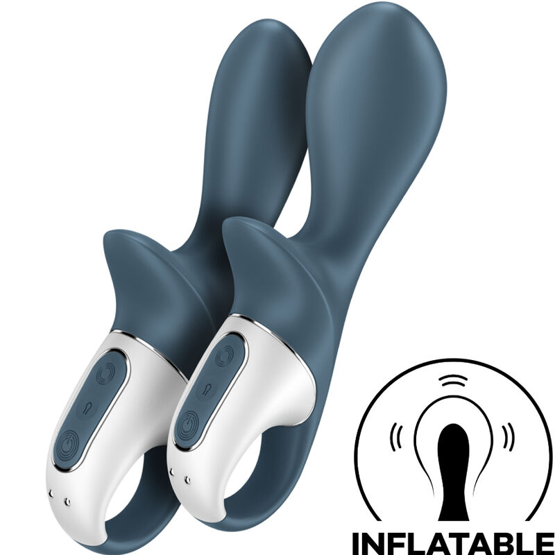 Satisfyer-Air Pump Booty 2 Vibratore anale gonfiabile Grigio 2 Satisfyer-Air Pump Booty 2 Vibratore anale gonfiabile Grigio · Vibratori (imaginea 2)