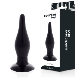 Addicted Toys-Plug anale 14.5 Cm Nero-TPR 8 Addicted Toys-Plug anale 14.5 Cm Nero-TPR · Accessori BDSM (imaginea 4)