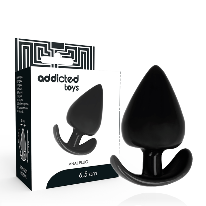 Addicted Toys-Plug anale 6.5 cm-Silicone, impermeabile · Accessori BDSM (imaginea 5)