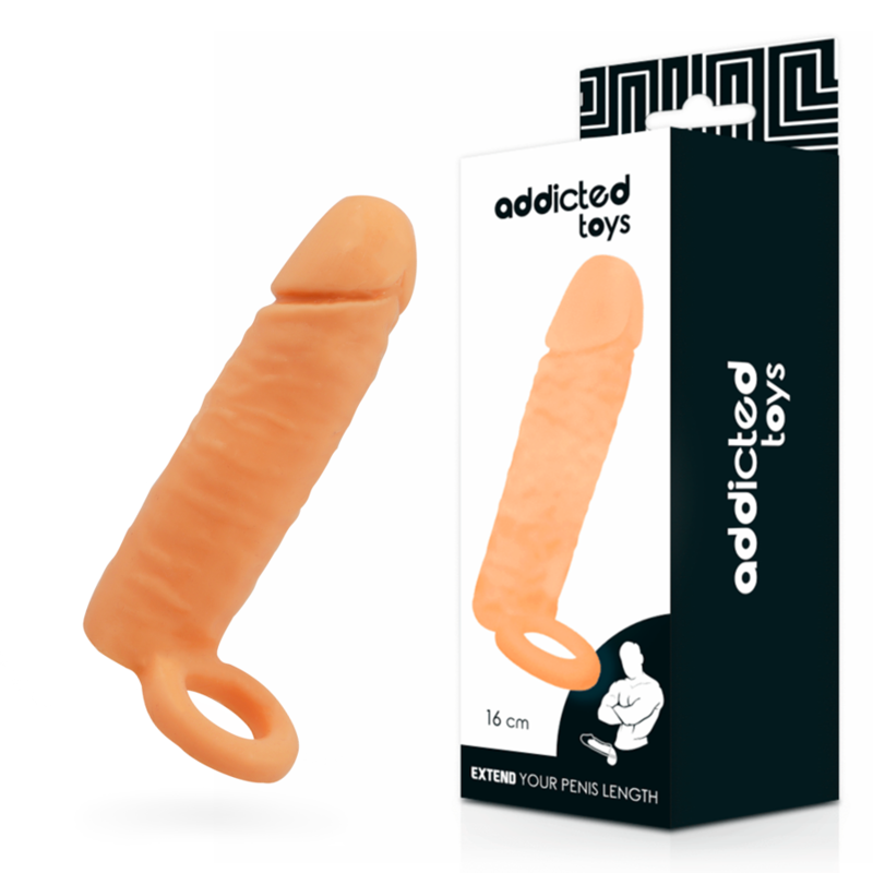 Addicted Toys-Estendere il pene di 16 cm · Anelli & Guaine per pene (imaginea 4)