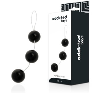 Addicted Toys-Pleasure Balls Palline anali di Abs, 3.6 Cm · Giocattoli anali (imaginea 3)