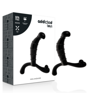 Addicted Toys-Massaggiatore anale per la prostata Nero-TPR 8 Addicted Toys-Massaggiatore anale per la prostata Nero-TPR · Giocattoli anali (imaginea 4)