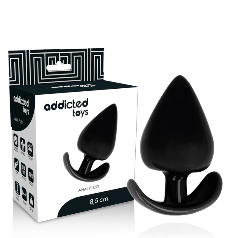 Addicted Toys-Plug anale 8.5 cm-TPR, impermeabile 4 Addicted Toys-Plug anale 8.5 cm-TPR, impermeabile · Accessori BDSM (imaginea 4)