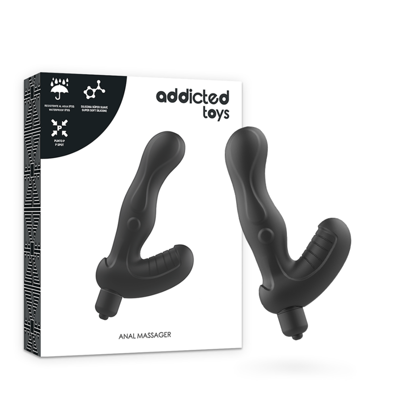Addicted Toys-P-spot Vibe Stimolatore Prostatico Anale in Silicone 5 Addicted Toys-P-spot Vibe Stimolatore Prostatico Anale in Silicone · Giocattoli anali (imaginea 5)