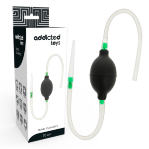 Addicted Toys-Set Clistere Nero-TPR · Giocattoli anali (immagine 4)