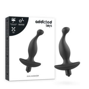 Addicted Toys-Massaggiatore anale con vibrazioni nere Modello 1-Silicone 12 Addicted Toys-Massaggiatore anale con vibrazioni nere Modello 1-Silicone · Giocattoli anali (immagine 5)