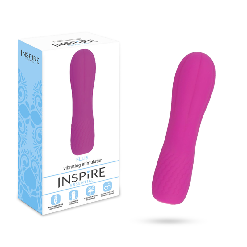 Inspire Essential-Ellie Purple Vibratore Ricaricabile in Silicone · Vibratori (immagine 2)