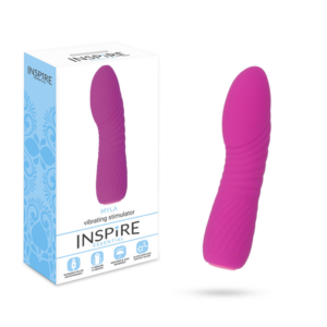 Inspire-Myla viola vibratore ricaricabile in silicone Lilla-12 · Vibratori (imaginea 3)