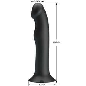 High Tech-Murray Black Vibratore Clitorideo e Ventosa-Silicone — PRETTY LOVE · Dildo & Stimolatori (immagine 8)