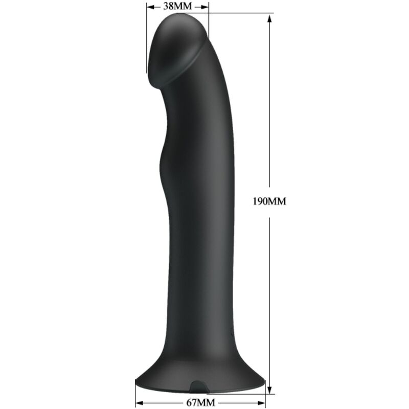 High Tech-Murray Black Vibratore Clitorideo e Ventosa-Silicone — PRETTY LOVE · Dildo & Stimolatori (immagine 8)
