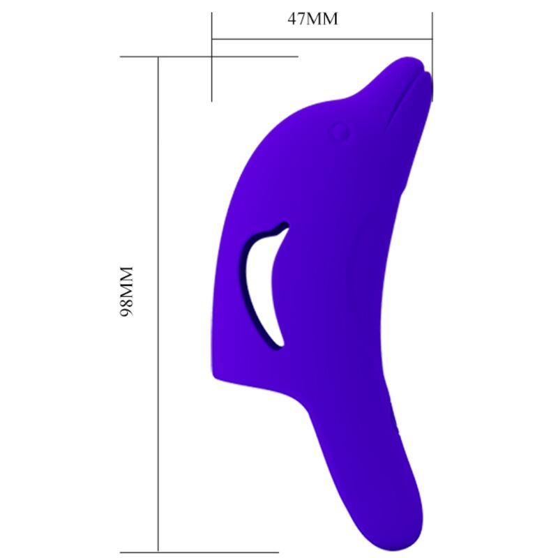 Fun Toys-Delphini Powerful Stimolatore di Dita-Silicone 14 Fun Toys-Delphini Powerful Stimolatore di Dita-Silicone — PRETTY LOVE · Vibratori (imaginea 14)