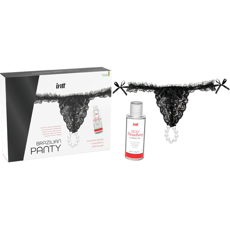 Intt Releases-Mutandine Brasiliano con Perle e Gel Lubrificante · Lubrificanti (imaginea 5)