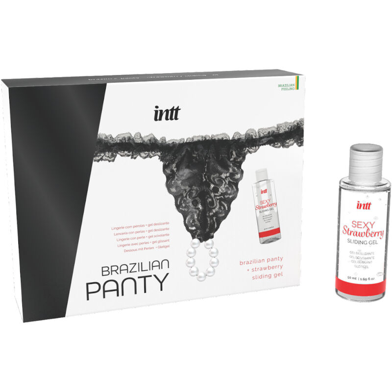 Intt Releases-Mutandine Brasiliano con Perle e Gel Lubrificante · Lubrificanti (imaginea 3)