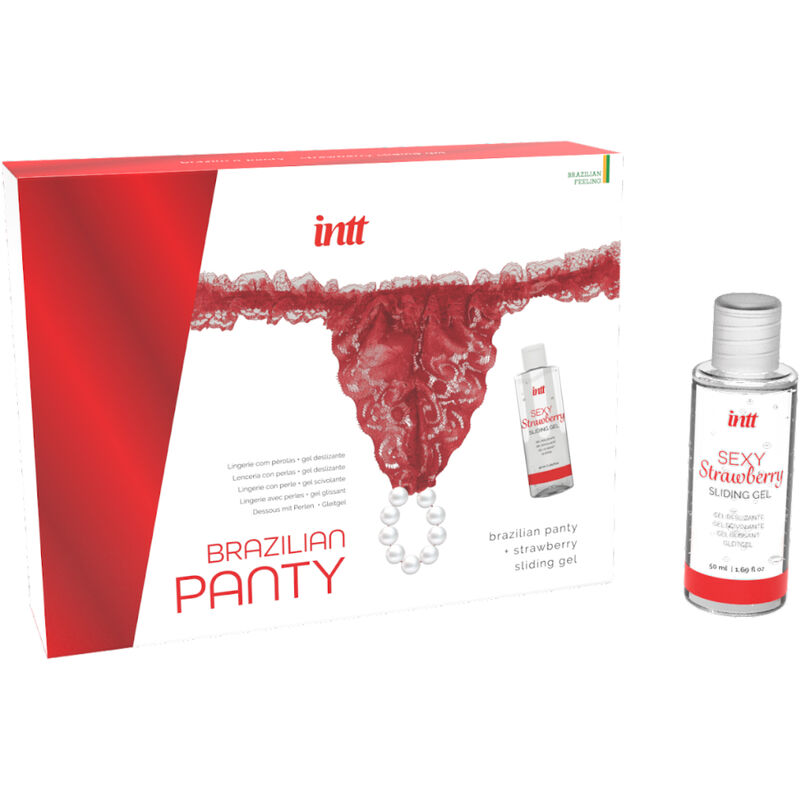 Intt Releases-Mutandine Brasiliano con Perle e Gel Lubrificante · Lubrificanti (imaginea 6)