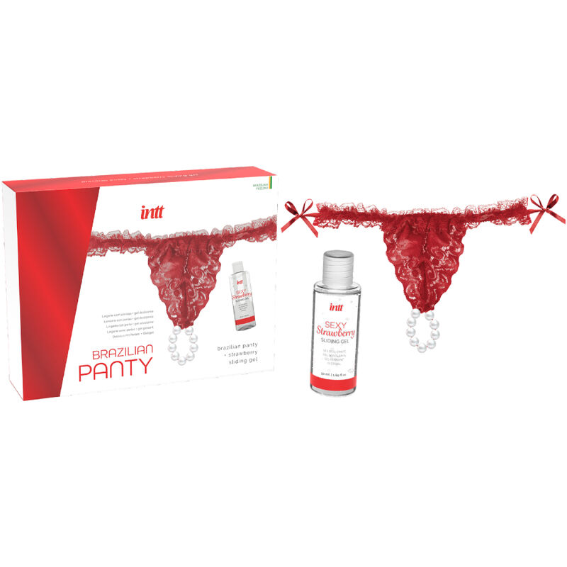 Intt Releases-Mutandine Brasiliano con Perle e Gel Lubrificante · Lubrificanti (imaginea 7)
