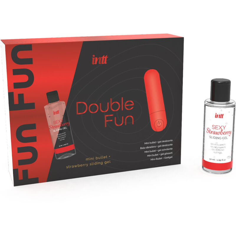 Intt Releases-Double Fun Kit con proiettile vibrante e gel da massaggio 4 Intt Releases-Double Fun Kit con proiettile vibrante e gel da massaggio · Dolciumi & Regali (imaginea 4)
