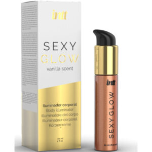 Intt Releases-Sexy Glow Illuminatore Corporale, 60 ml · Massaggio erotico (imaginea 2)