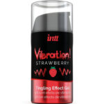 Intt Unisex Arousal Gel-Gel Stimolante Vibrante Liquido Fragole 15 ml · Afrodisiaci donna