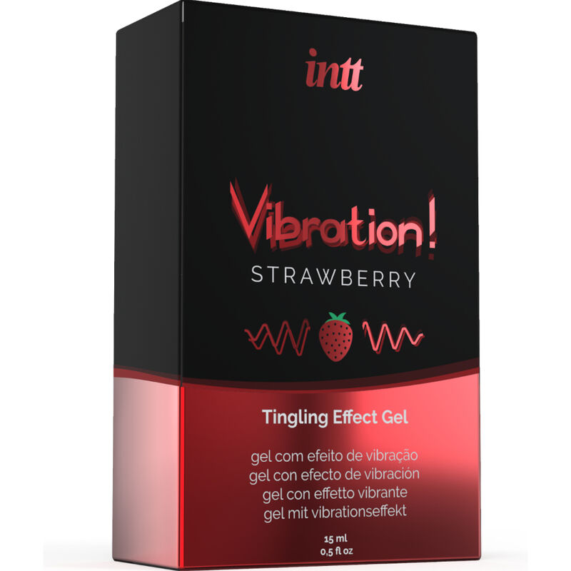 Intt Unisex Arousal Gel-Gel Stimolante Vibrante Liquido Fragole 15 ml · Afrodisiaci donna (immagine 3)
