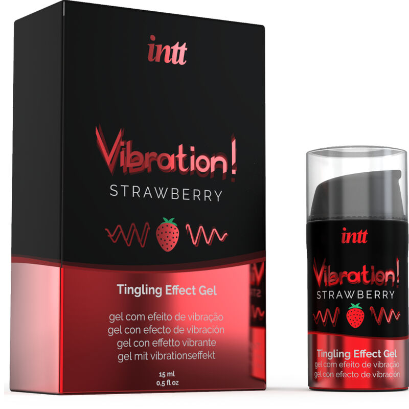 Intt Unisex Arousal Gel-Gel Stimolante Vibrante Liquido Fragole 15 ml · Afrodisiaci donna (immagine 2)