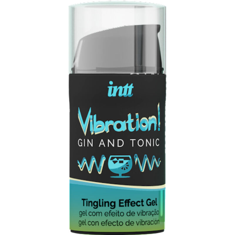 Intt Unisex Arousal Gel-Gel Stimolante Intimo Vibrante Gin & Tonic