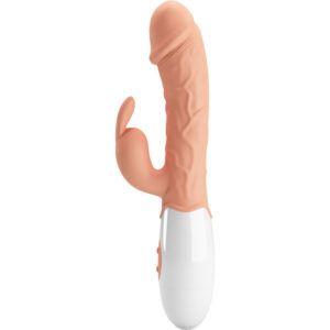 High Tech-Vibratore Coniglietto di Pasqua con Stimolatore-TPR, 12 velocità — PRETTY LOVE · Vibratori