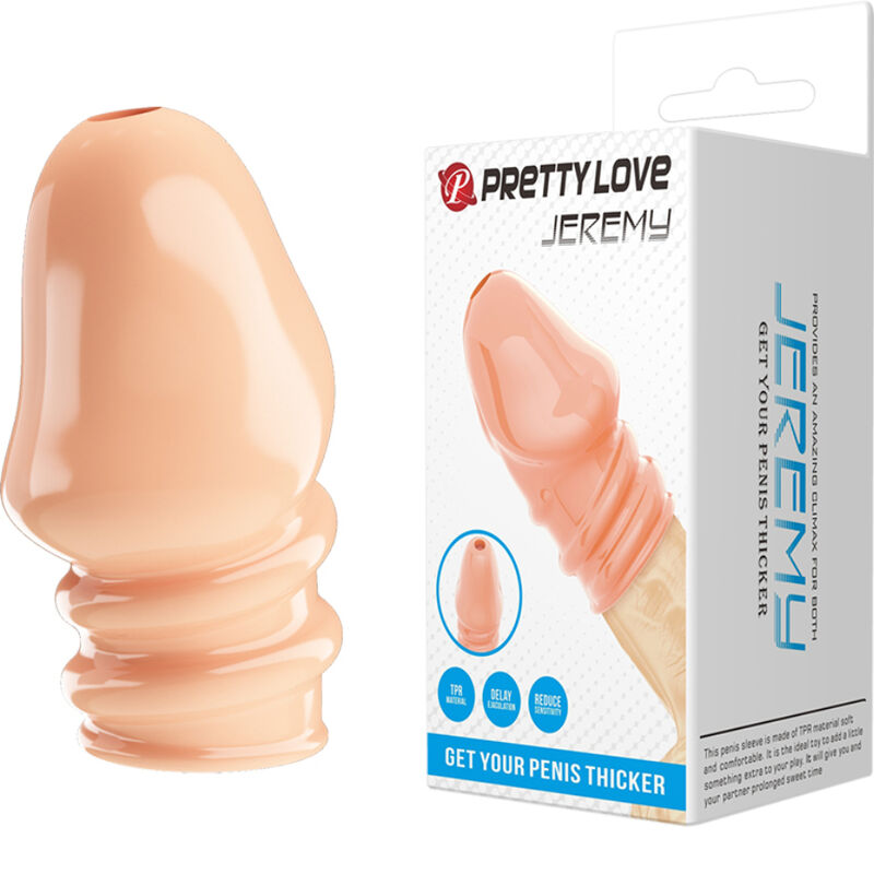 For Him-Jeremy ispessimento del pene, aspetto naturale-TPR 2 For Him-Jeremy ispessimento del pene, aspetto naturale-TPR — PRETTY LOVE · Anelli & Guaine per pene (imaginea 2)