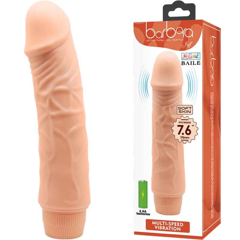 Baile Vibrators-Barbara Vibrator Realist 20 cm-PVC 2 Baile Vibrators-Barbara Vibrator Realist 20 cm-PVC · Vibratori (imaginea 2)